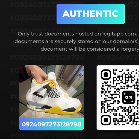 Nike Air Jordan 4 vivid sulfur White and Yellow Sneakers women’s - Picture 8 of 8